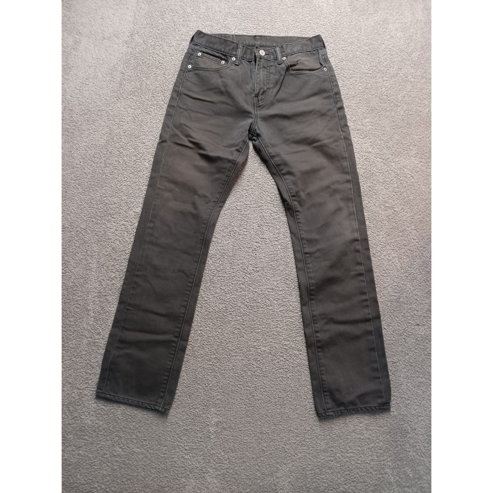 Levi's 513 Slim Straight Men's 30x32 Charcoal Gray Denim Jeans 100% Cotton
